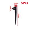 5/20/50/100Pcs 8 Hole Spiked Dripper Flow Adjustable Stream Sprinkler Garden Greenhouse Automatic Watering Irrigation Emitter
