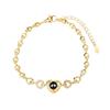 Heart-Shaped Projection Bracelet for Women - Customizable High-Definition Black and White Photo Charm