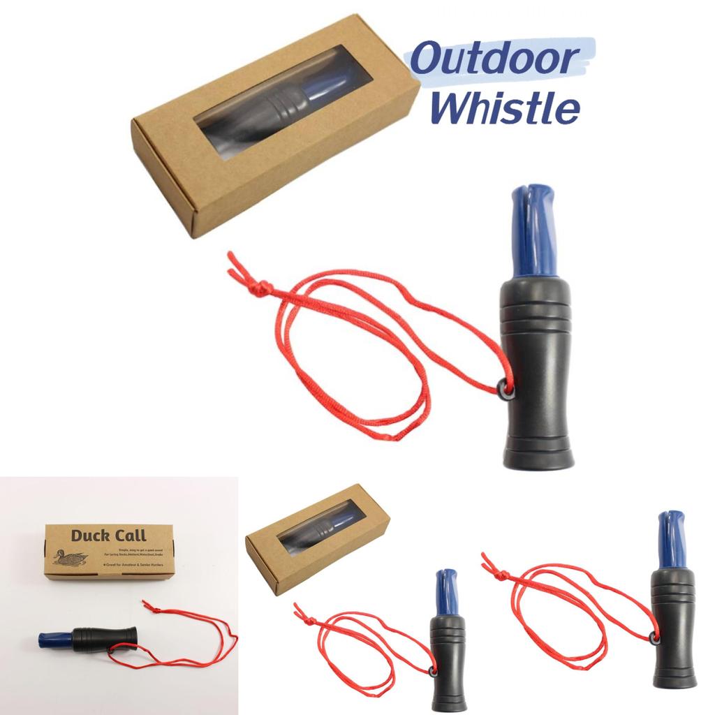 Уличный Охотничий Манок для Утки Пластиковый Имитирующий Свисток для Звуков Утки и Курицы