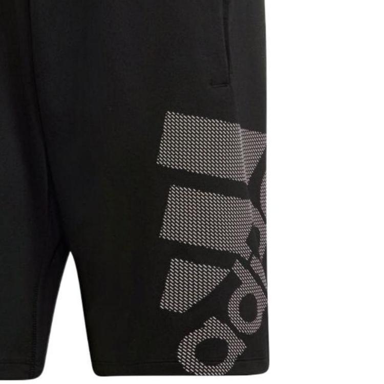 adidas FW22 однотонные повседневные спортивные шорты с логотипом и принтом, мужские брюки черного цвета DU0934