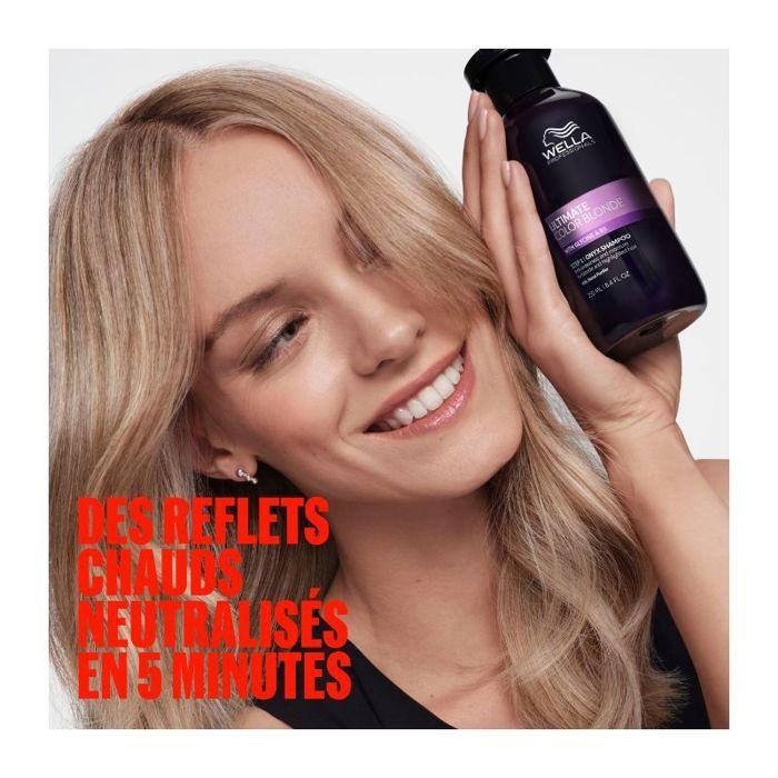 Wella Professionals Ultimate Color Blonde Shampoo 1000ml - shampoo neutralisant cheveux blonds ou gris