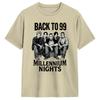 Oversized TShirt Beach Backstreets Boy Fashion TShirts Back To 99 Millennium Nights Cotton Tshirt Unisex Y2k Short Sleeve Clothes