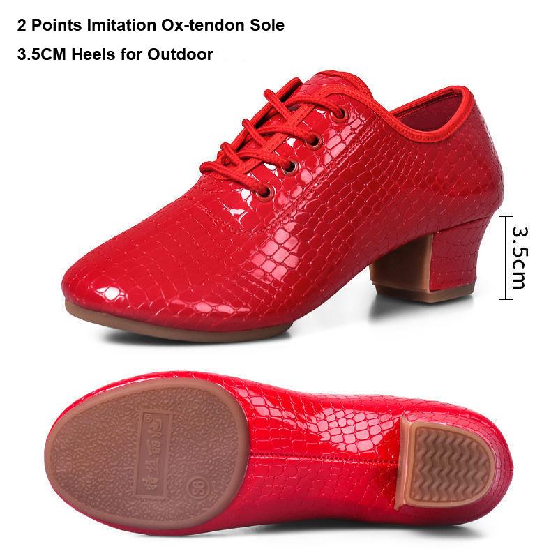 Женская танцевальная обувь, женская обувь для вальса, латинского джаза, современный балет, танго, бальные туфли, женская кожаная обувь для танцев, подошва с имитацией бычьего сухожилия