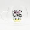 Disney Daisy Duck Glass Eye Miscellaneous Heat-Resistant Mug, Approx. 420ml, Microwave-Safe, Mug, Tableware, Goods, 3310-04
