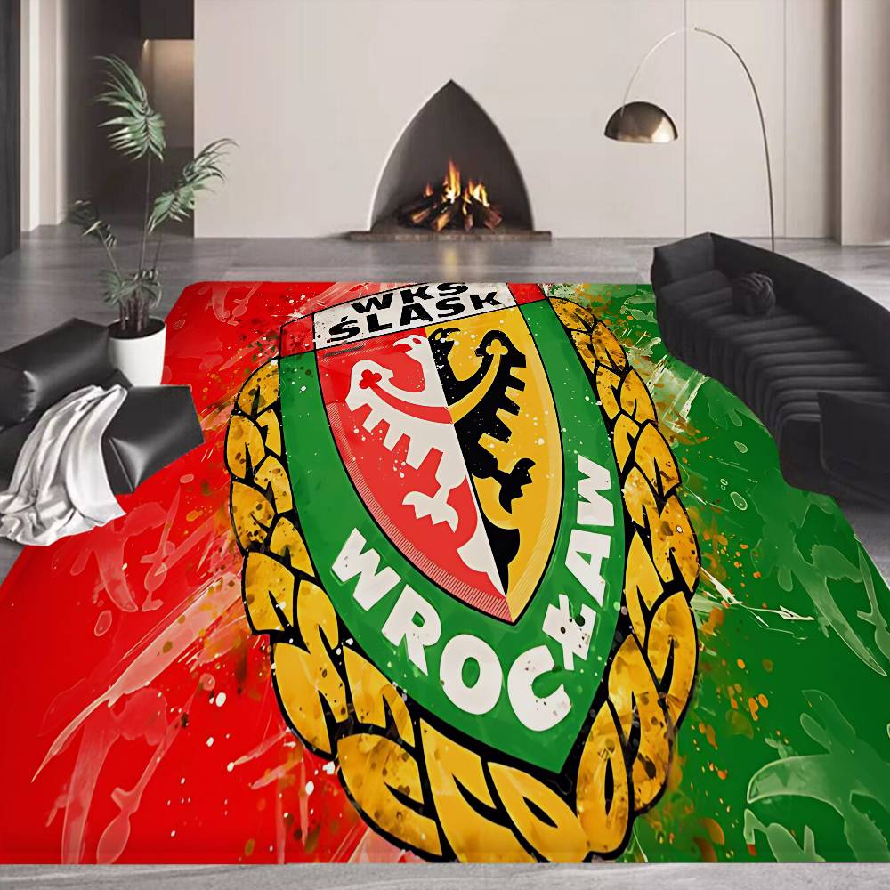 Slask-wroclaw Floor Mat Cheaper Anti-slip Modern Living Room Balcony Printed Bedside Mats