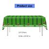 2Pcs Tablecloths For Football Party Decorations Disposable Football Table Runner Perfect For Game Day Celebration