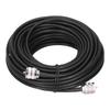 Коаксиальный кабель RF черный UHF Male to PL259 электронный преобразователь провода RG‑58 15 метров