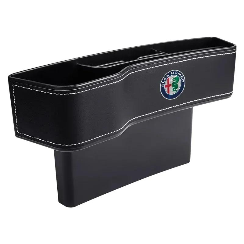 Car Seat Crevice Storage Filler Munti-functional Auto Organizer For Alfa Romeo 159 Giulietta Giulia 147 Mito 156 166 Stelvio