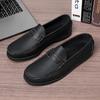 Модные мужские лоферы из натуральной кожи, черные, рабочие, деловые туфли, роскошный бренд, повседневная мужская обувь, формальные, для улицы, дизайнерские, обувь для лодки, для вождения