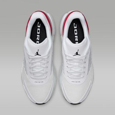 Мужские кроссовки Jordan Trunner Flow Белый Gym Red Белый/Gym Red/Металлический Серебристый/Черный