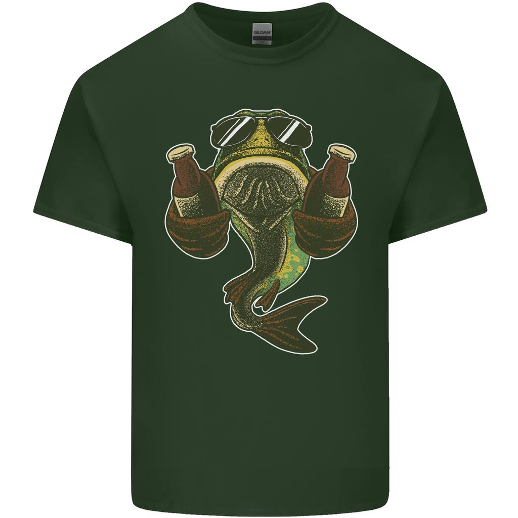 A Pike Fish With Beer Fishing FisherUnisex Unisexs Light Cotton TShirt