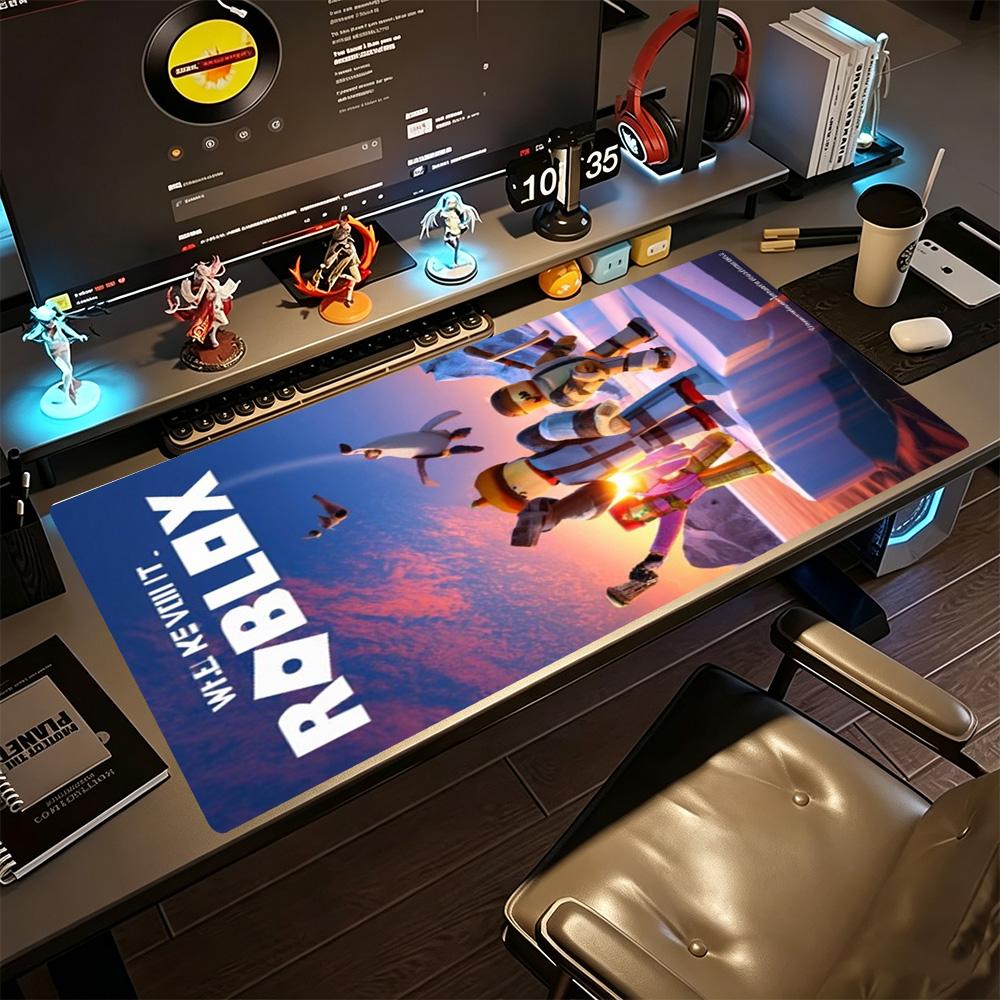 Roblox Gaming Mouse Pad Desk Mat Study Desk Mat Non-Slip Rubber Base Perfect Gift for Gamers