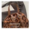 Women's 2024 Retro Leopard Print Backpack - Versatile High-End Autumn/Winter Fashion