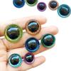 14/16/18/20/22mm Plastic Safety Eyes 3D Glitter Eyes Doll Making Eyes 3D Doll Eyes Plush Toys Eyes