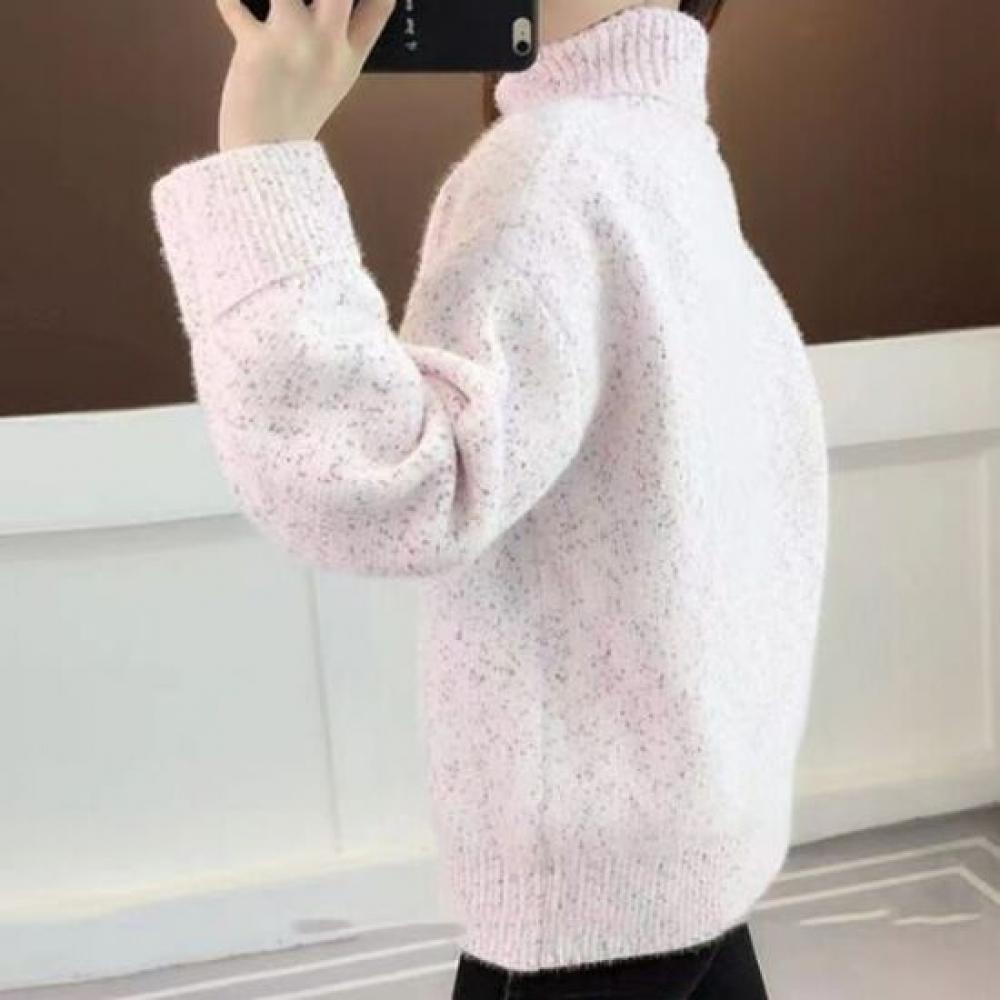 Navava Men Colorful Turtleneck Long Sleeve Knit Sweater Nk3360