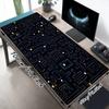 1 шт. Коврик для мыши Pac-Man с лабиринтом, большого размера - Нескользящая резиновая основа, идеально подходит для офиса, школы, киберспорта, домашнего декора, настольный коврик 218A