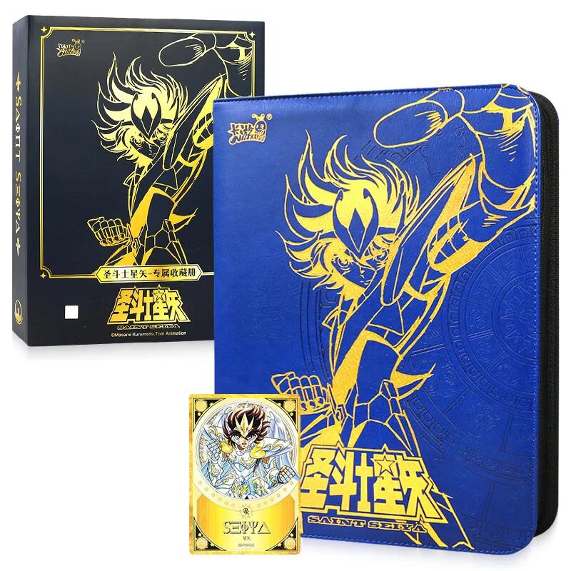 KAYOU Оригинальный альбом для карт Saint Seiya 9 ячеек Высокой емкости Вмещает 360 шт. PR-карт Карта из аниме Коллекционная карта Детская игрушка Подарок