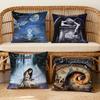 Cushion Cover Square Decorative Throw Pillow Nightwish Case Sofa Bed Car Living ALBUM Room Band Birthday Anniversary Gifts