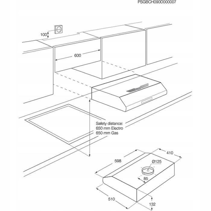 Electrolux Lfu 216 X Hood