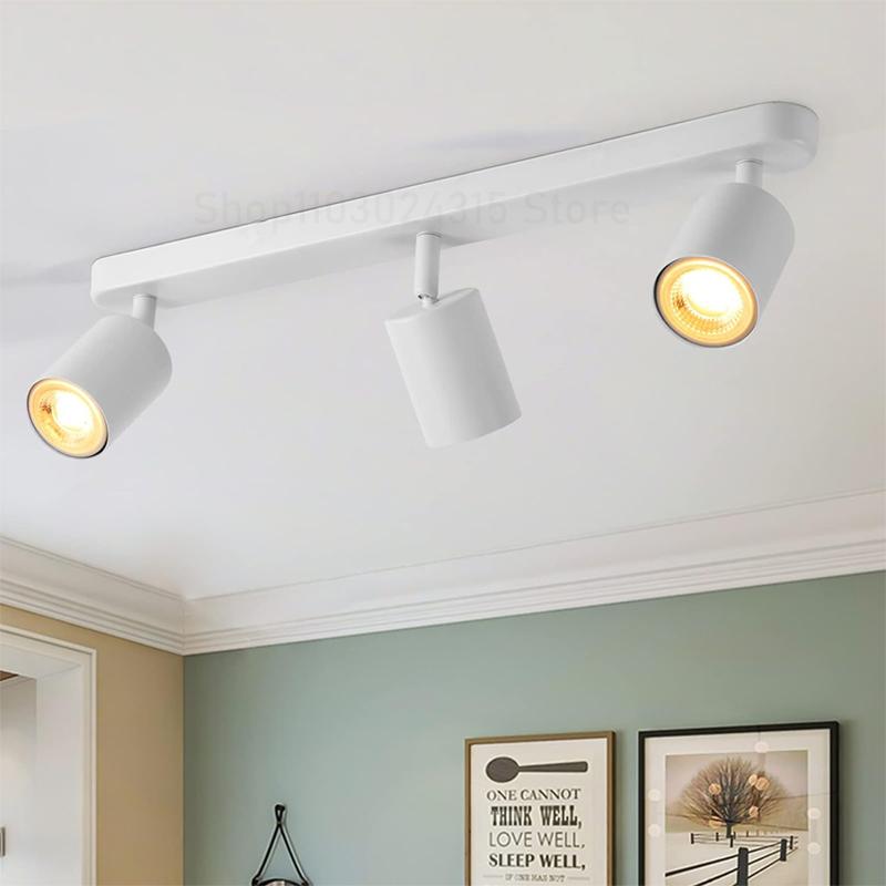 Xiaomi Dimmable Led GU10 Spotlight Clothing Store Background Wall Spotlight 7w 12W Trail Light Surface Mounted Ceiling Spotlight AC 220