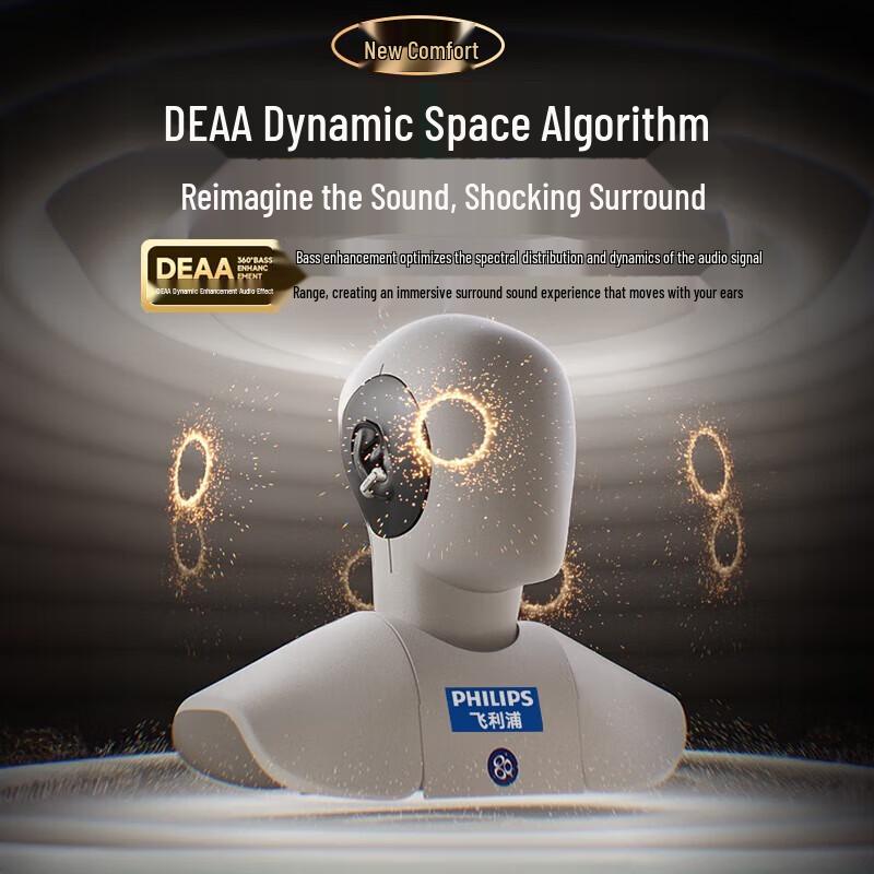 Philips TAT4459 Sports Bluetooth Ear Clip Headphones