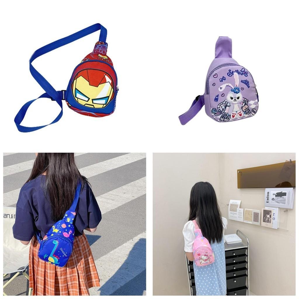 Trendy Cartoon Print Children's Crossbody Bag Breathable Durable And Theft-proof Ideal For Daily Use