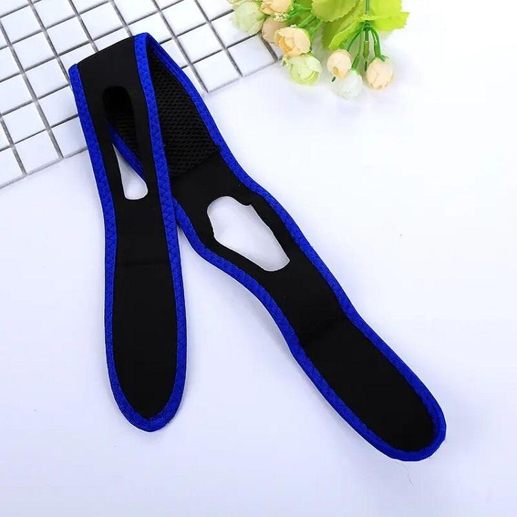 Customized High Quality Anti Snore Chin Strap with Charcoal and Nylon Material Breathing Guard Stopper Full Face Mask for Sleep