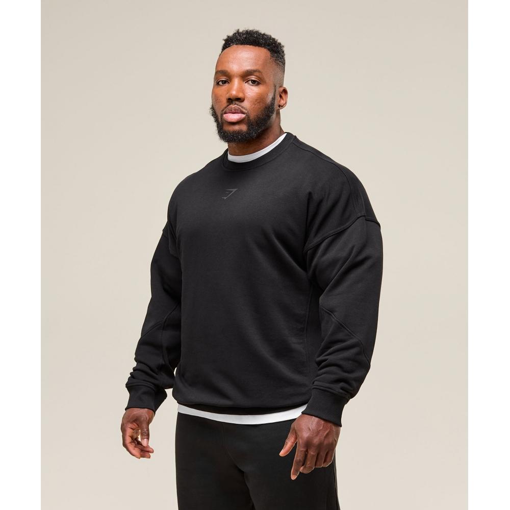 Gymshark Power Crew Черный A2c9g Bb2j