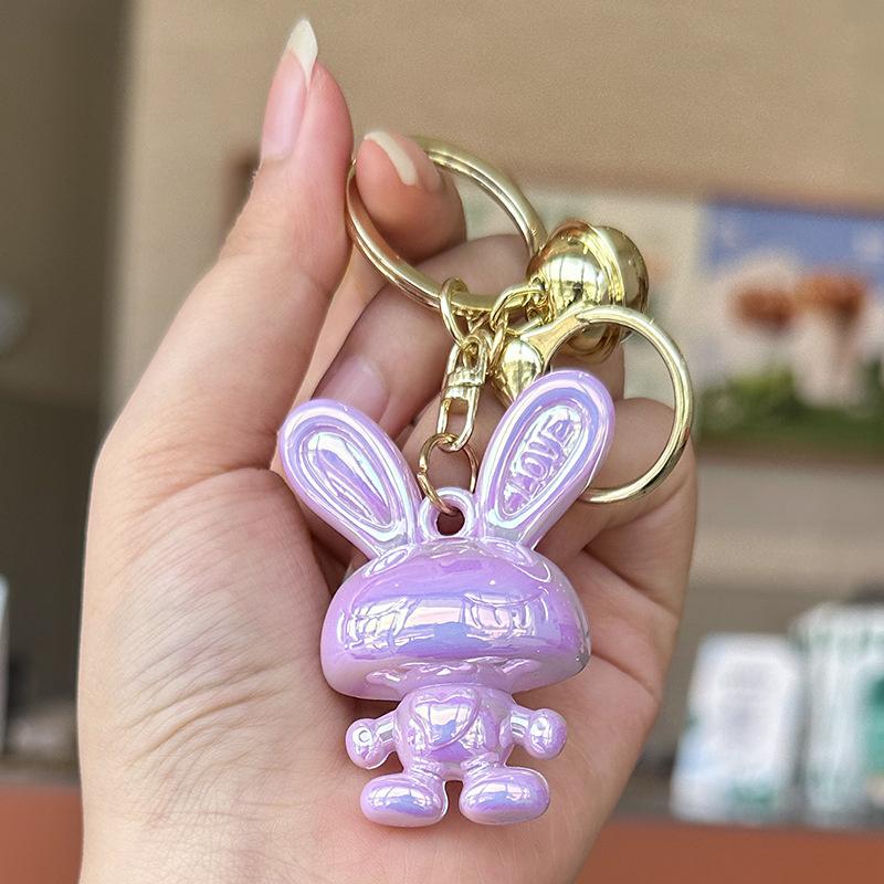 Мультяшный акриловый кролик брелок кулон рюкзак подвески автомобильный брелок аксессуары