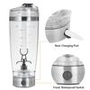 600ML USB Rechargeable Protein Blender Shaker Bottle Portable Creative Auto Electric GYM Protein Blender Shaker Bottle