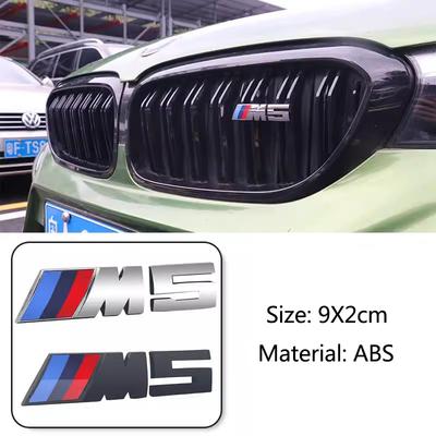 Для Performance E60 E36 E90 X2 X1 X3 X5 E46 M3 1 шт. 7,3 см 9 см Логотип M 3D ABS Стайлинг автомобиля Значок Эмблема Решетки Радиатора Аксессуар