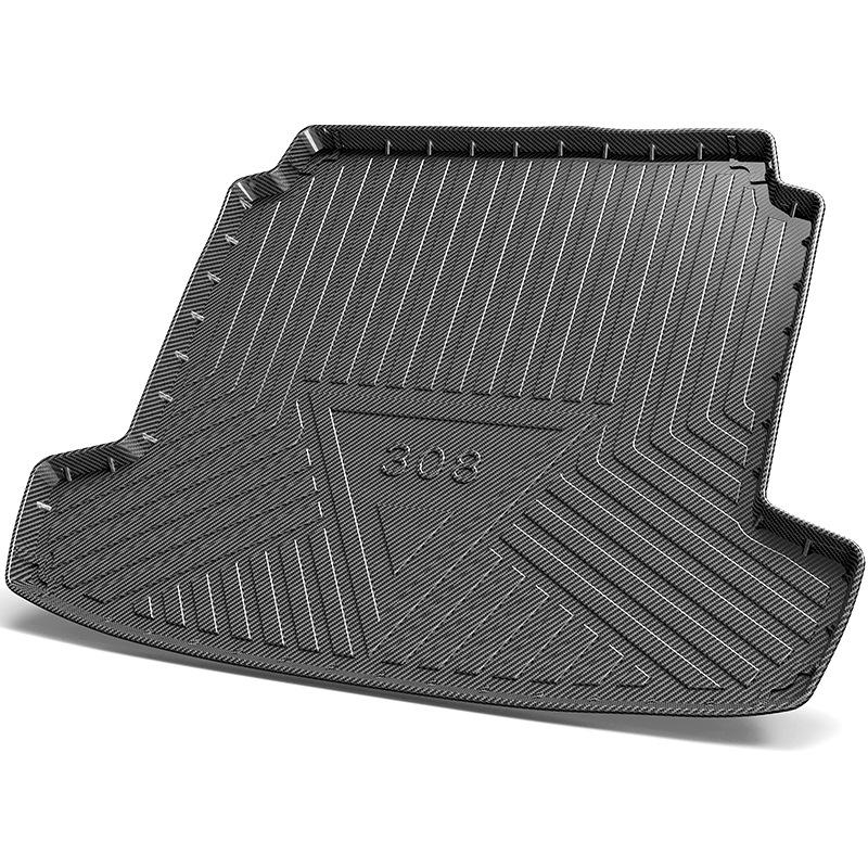 Peugeot 308 Custom Trunk Mat - TPE Decoration