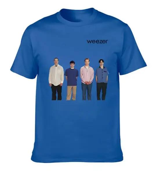 Weezer 1994 Album Band Print Tshirt Unisexs Summer Hiphop Street Casual Loose Tshirt Oversized Oneck Shortsleeved Top