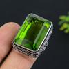 Peridot Gemstone 925 Sterling Silver Gift Jewelry Ring Size 8