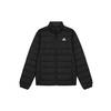 Logo Outdoor Casual Sports Lightweight Warm Down Jacket Men Jacket Black JN4342