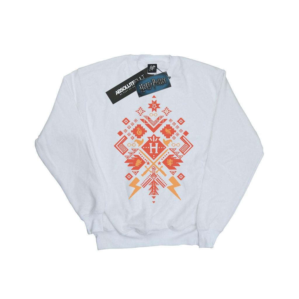 Harry Potter Boys Christmas Fair Isle Sweatshirt