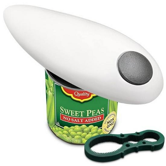 Автоматическая электрическая открывалка для бутылок и консервных банок с функцией One-Touch