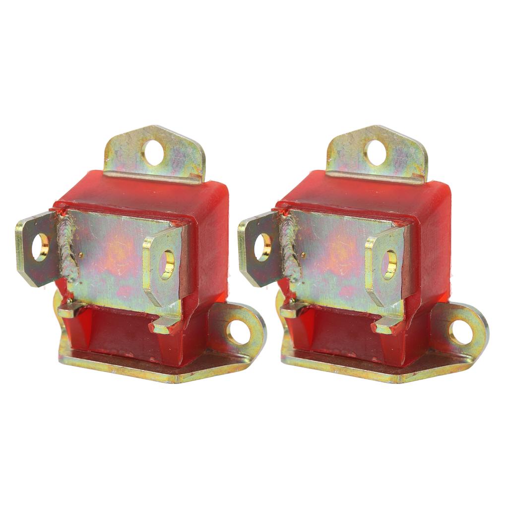 2pcs Engine Mount 3990914 3960768 Polyurethane Galvanized Steel Replacement for Chevy LS1 LS2 LSX LQ9 SBC BBC