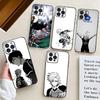 Аниме М-Майкл Кайзер Для IPhone 17 Air 16 15 14 13 12 11 Pro Черный Мягкий Чехол для Телефона
