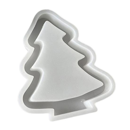 1/3 шт. Силиконовая форма для рождественской елки, сделай сам, ручная работа, полая форма для рождественского украшения, форма для поделок, форма для литья гипса, цемента, эпоксидной смолы