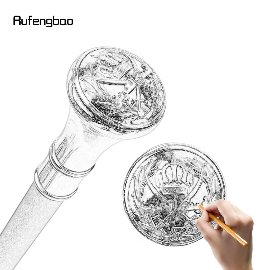 Золотой средневековый меч, крест, тотем, трость, модная трость, джентльменская роскошная ручка-посох, трость 93 см