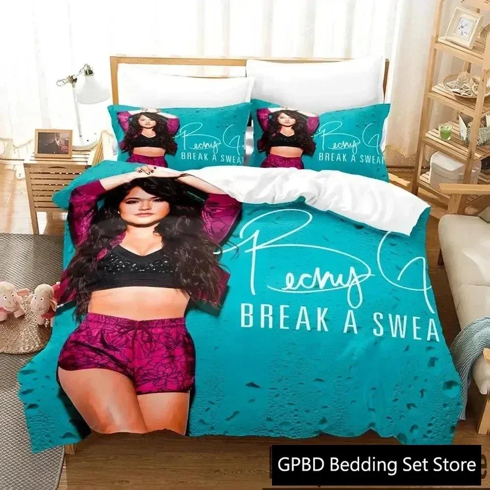 3D Печать Сексуальные Девушки Becky G 3D Пододеяльник Комплект Постельного Белья Одеяло Льняные Наволочки Домашний Декор Односпальный Двуспальный Полуторный King Queen