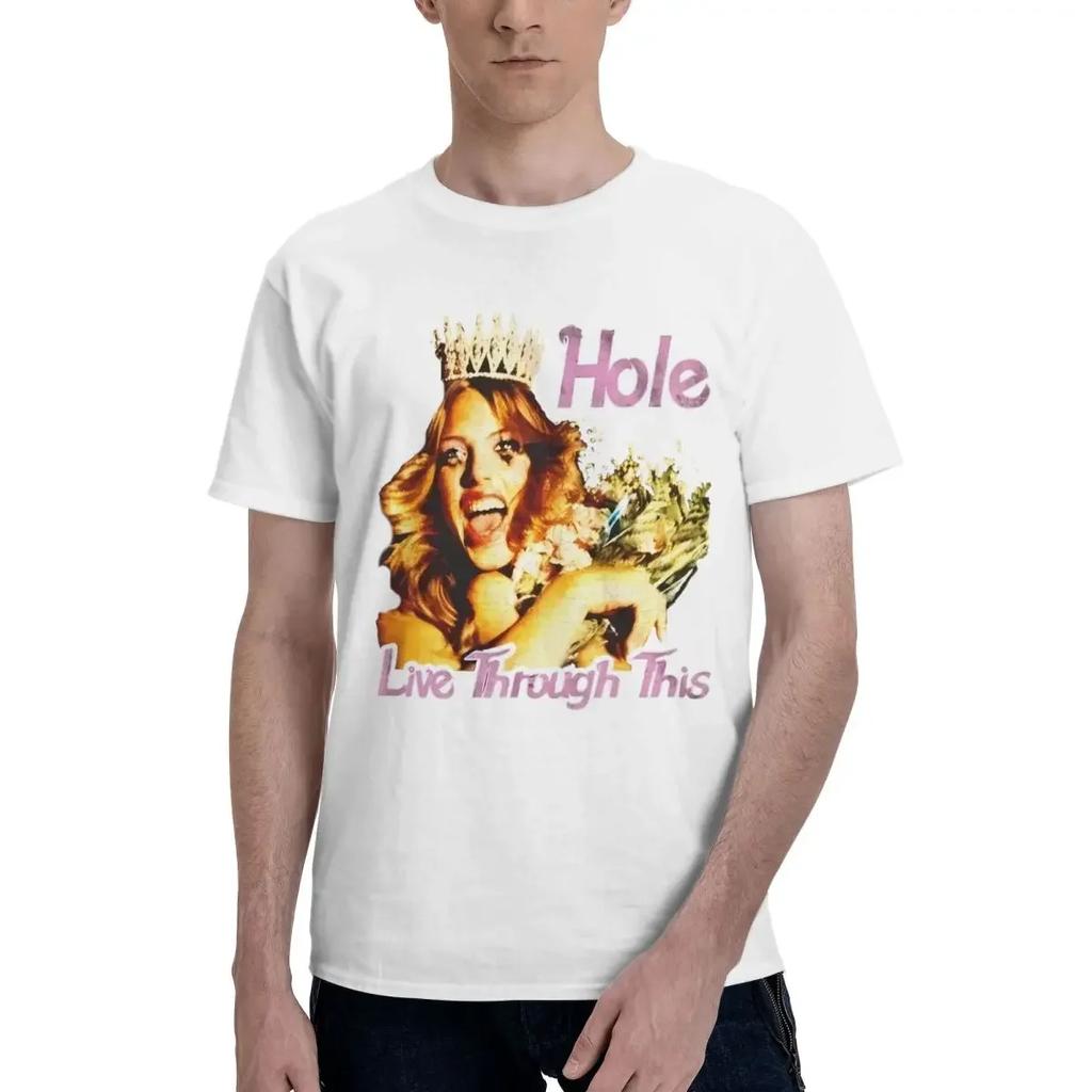 Hole Band, Courtney Love, Grunge 100% Cotton Casual Breathable Confortable T Shirt New In Tops And T-Shirts Man Clothes
