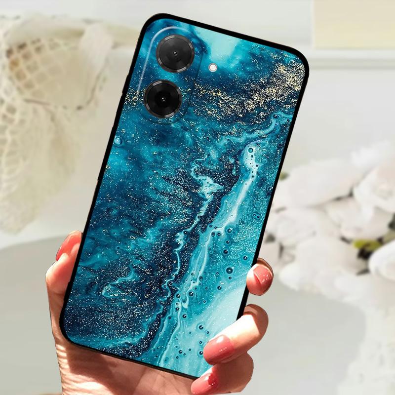 Чехлы для Poco C71 4G Бампер Мягкая ТПУ Задняя крышка Чехол для Xiaomi Redmi A5 4G Мультяшное Животное Ударопрочный Силиконовый Funda Capa