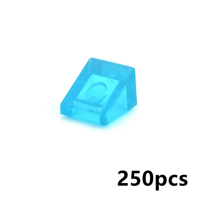 250 шт. Цветные строительные блоки Фигурка Гладкий наклон Скошенные кирпичи 54200 1x1 Обучающий Креативный Размер Совместим с Игрушками для Ребенка