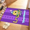 Wow! Wow! Wubbzy Personalized Text Floor Mat Suitable for Foyer Living Rooms Outdoor Study room Anti-slip Rug Office home decor Birthday/Christmas Gif