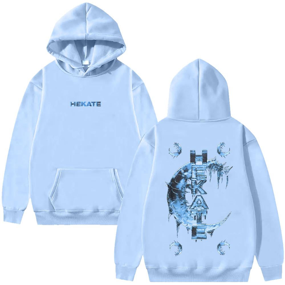 Sara Landry Hekate Ice Sweatshirts Fashion Graphic Casual Clothing Harajuku Retro Aesthetic Hoodies