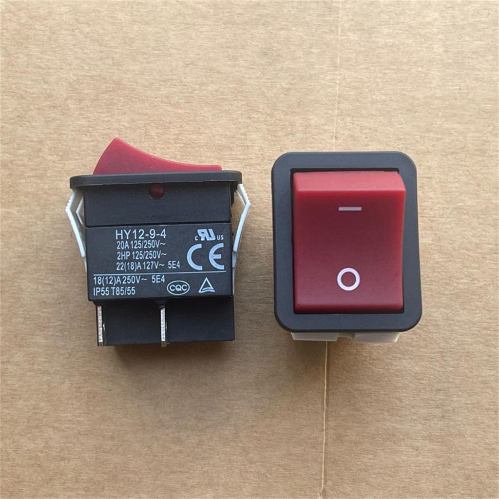 PA66 Switches 4 Pin Boats Shape Switches Push Button Switches Simple Installation for Electric Welding & Household