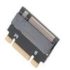 Удлинительный адаптер M.2 NVME M‑Key B+M 2230 на 2242, штекер-гнездо, для ThinkPad X270 X280 T470 T480 L480 T580