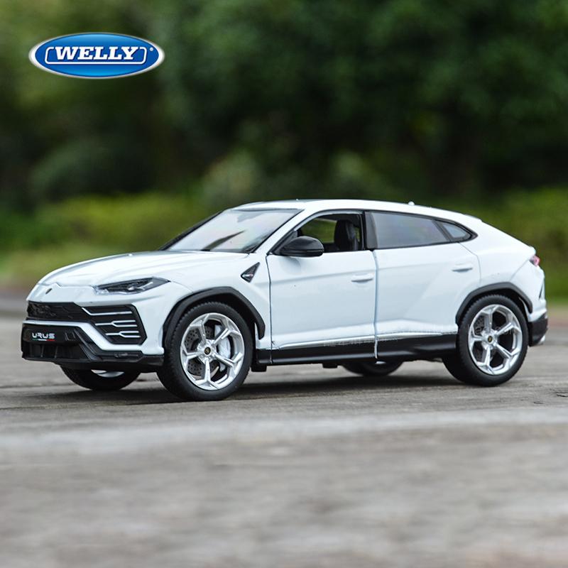 Welly 1/24 Lamborghini URUS Внедорожник Металлический Автомобиль Литье под Давлением и Игрушечные Транспортные Средства Модель Автомобиля Модель Автомобиля в Масштабе Миниатюрная для Детей